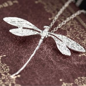 Dragonfly Necklace  Tarnish resistant NP